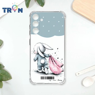 TRON 三星 A15 5G 小動物的小被被 兔貓 四角防摔載具殼 軟殼 手機殼