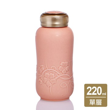 乾唐軒活瓷 | 馬卡龍一手瓶-花語 / 小 / 單層 / 3色 220ml
