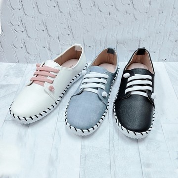 【韓國K.W.】YT6993現貨39碼愛慾情挑台灣精品鞋手工穆勒鞋好穿系列鞋(厚底/帆布/亮鑽/ 樂福鞋/休閒鞋)