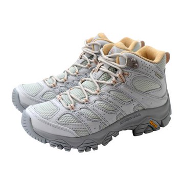 MERRELL MOAB 3 MID WP 健行運動鞋 黃金大底 霧灰色 女鞋 ML038792 no388