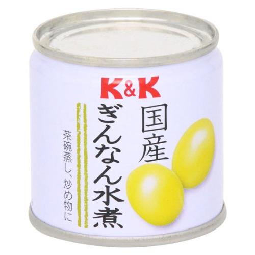 KK 国産ぎんなん水煮缶 85g×6個