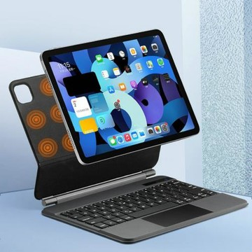 適用ipad妙控鍵盤Pro10.9/12.9air5磁吸觸控平板電腦藍牙鍵盤超薄