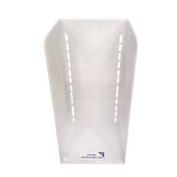 懶角落 組合鏡櫃收納盒 外白內透分層  1個