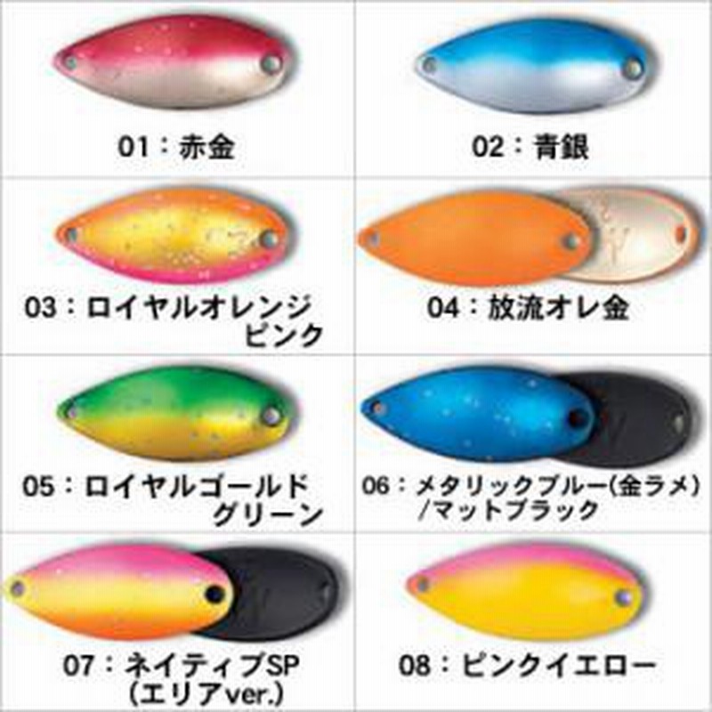 フォレスト ミュー スタンダードカラー 2 2g トラウトルアー スプーン 通販 Lineポイント最大1 0 Get Lineショッピング