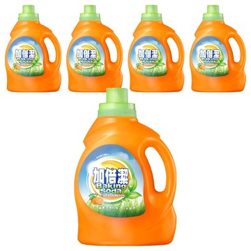 加倍潔 自然潔白洗衣乳  5L  5瓶