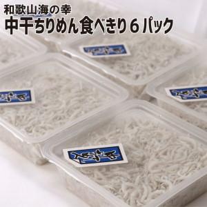 ふるさと納税 ZA94120n_ 湯浅産 中干ちりめん 「食べきりサイズ」約90g×6パック セット  和歌山県湯浅町