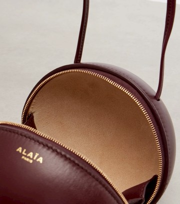 Alaïa Sphere Mini leather shoulder bag