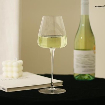 北歐風凹底設計師醒酒紅酒杯葡萄酒杯高腳水晶玻璃勃艮第波爾廠家