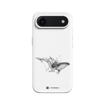 iPhone Air SolidX 白 - Kerby Rosanes - 鯨魚 - 黑