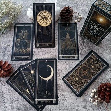 💥臺灣有貨🌈免運!💥金能塔牌 78張純英文贈電子中文指南 The Kinner Tarot 11x5CM優質
