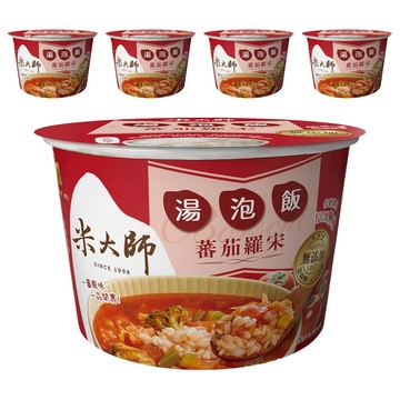 master mi 米大師 湯泡飯 蕃茄羅宋  155g  5入