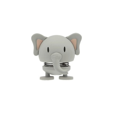 Soft Elephant 大象 彈簧公仔（小、灰）