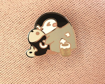 和小魚喝茶 PINGUIN & FISH 襟針