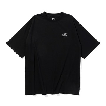 日本限定POLER PSYCHEDELIC RELAX FIT TEE 彩虹山形眼寬版T / 黑