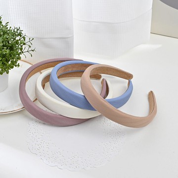 造型寬髮圈斜紋厚海綿 多款任選