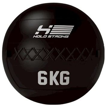 HOLD STRONG ELITE 系列 重量訓練藥球  9公斤  多種重量選擇  高品質產品設計  黑色  6kg  1顆