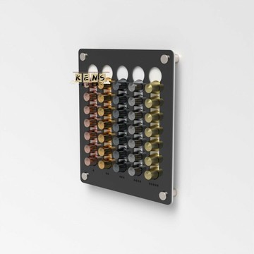 公司貨 免運 咖啡收納架 膠囊收納架 茶包收納架 透明亞克力膠囊咖啡收納儲存架展示架辦公室吧臺咖啡店用品可掛墻新品特價 售後保障 特惠/店長推薦 全館八折 可開發票 5k1013