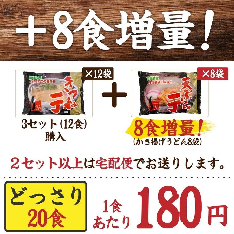 送料無料 ポイント消化 讃岐のきつねうどん 4食 得トクセール 食品 お試し グルメ うどん 讃岐うどん 通販 長期保存 ご当地グルメ