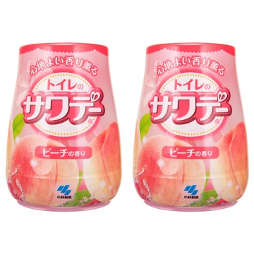 KOBAYASHI 小林製藥 果凍消臭芳香劑 蜜桃香  140g  2罐