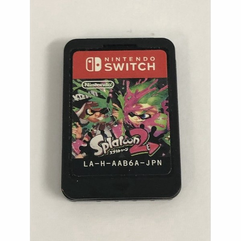 Splatoon 2 スプラトゥーン2 ソフトのみ ニンテンドースイッチ ゲームソフト 中古 箱 説明書なし 通販 Lineポイント最大0 5 Get Lineショッピング