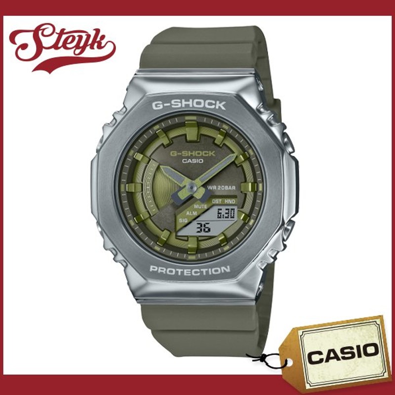 CASIO GM-S2100-3A カシオ 腕時計 アナデジ G-SHOCK メンズ グリーン ...