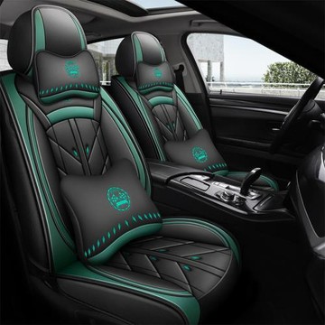 2022年新款汽車座套全包裹皮套卡通全皮坐墊四季通用皮質座椅座墊