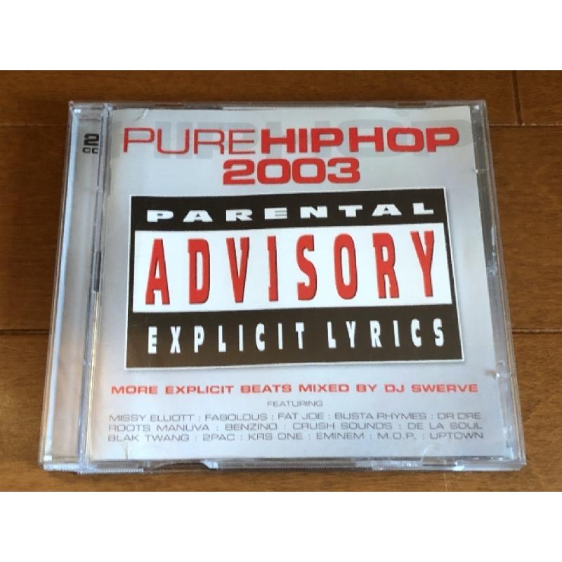 美盤 オムニバス V.A. 2003年 2枚組CD ピュア・ヒップ・ホップ2003 Pure Hip Hop 2003 英国盤 Missy  Elliot Fat Joe Fabolous | LINEショッピング