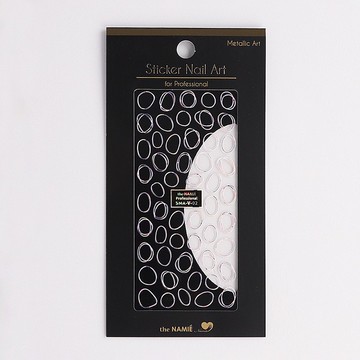 【 專業用】金屬色澤美甲貼紙 小圓