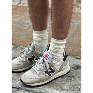 CLGROUP男生長筒日系夏季堆堆襪粗線cityboy中筒襪純棉白色日潮襪