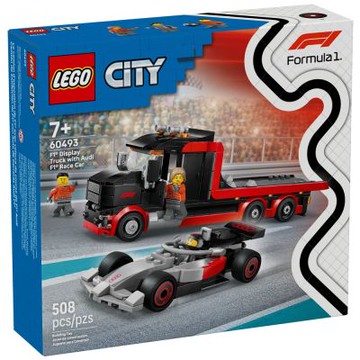 樂高LEGO 城市系列 - 60493 F1展示用卡車與 Audi F1賽車