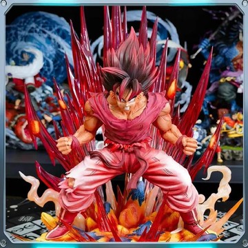 【現貨速發】cs界王拳 悟空七龍珠動漫雕像手辦模型 七龍珠悟空擺件手辦 潮玩gk生日禮物