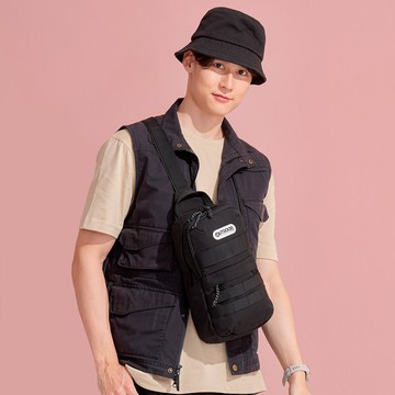 【OUTDOOR】慢活宣言-單肩包-黑色