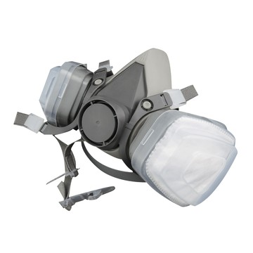 防護口罩/油漆口罩 【職人工具】185-ST3M6200 代工廠6200防毒面具 濾毒口罩 呼吸道防護面罩 噴漆防毒面具 防塵面罩 農藥噴灑必備 活性炭面罩 防毒面罩