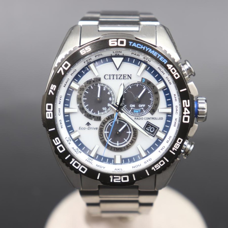 ITS3D0Y48QZQ 即決 本物 CITIZEN シチズン エコドライブ E660-R013700 電波ソーラー SS 白文字盤 メンズ 腕時計  | LINEブランドカタログ