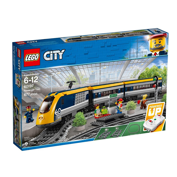 60197lego 樂高積木city 城市系列 - 客運列車