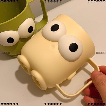 超實惠 九 牙刷杯 漱口杯 洗漱杯 超萌漱口杯家用牙刷簡約可愛耐用個性情侶刷牙杯ins創意塑料牙缸