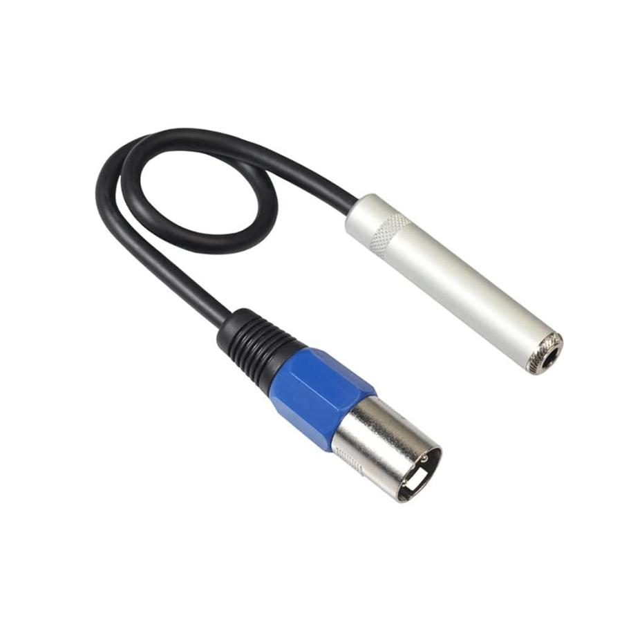 ZSEDP Male to 6.35mm Female Stereo Audio Cable Jack 3pin Female  並行輸入品