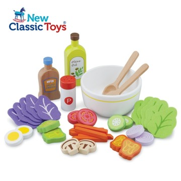 【荷蘭New Classic Toys】 蔬食沙拉組合 - 10592