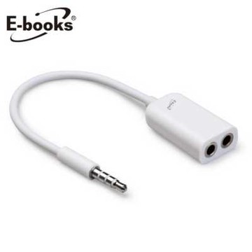 【文具通】E-books N2 耳機音源分享器一對二 E-IPB007【APP滿額下單4%點數(單一帳號最高1500點)】5/31止