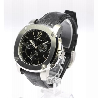 美品☆箱【BURBERRY】バーバリー ザ・ブリテン クロノグラフ