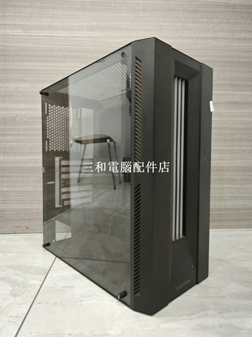 遊戲風暴RBG燈光側透機箱 支援240水冷 透明設計 遊戲辦公雙適用 二手成色實拍【三和電腦配件店】
