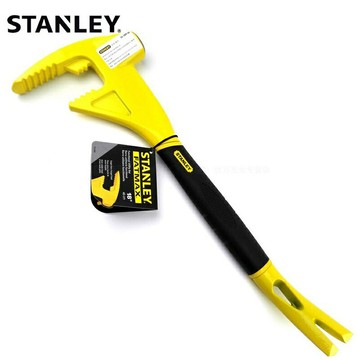 【可開發票】美國史丹利敲撬劈彎多功能錘子64oz 撬棒起釘消防搶險錘55-099-22