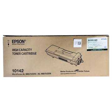 EPSON 愛普生 台灣公司貨 原廠高容量碳粉匣列 10142/C13S110142/M7150/M8250  黑色  1個