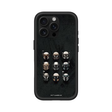 iPhone 16 Pro Mod NX 黑 - Star Wars - The Mandalorian - 曼達洛人頭盔