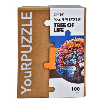 YouRPUZZLE 拼圖 PU2823 18 x 18.6cm 生命之春  100片  1盒