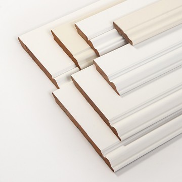 新法式新款踢腳線番龍眼純實木地腳線美式家用地腳線歐式復古烤漆[DD1206001]