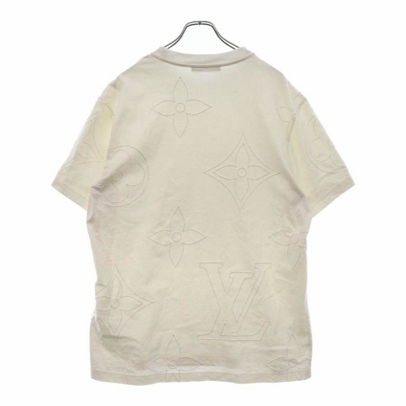 Louis Vuitton 新作【ボートネック 花柄モノグラム Tシャツ】 Louis Vuitton 新作【ボートネック 花柄モノグラム Tシャツ