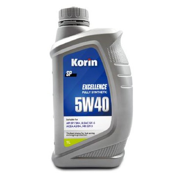 【Korin】Excellence 5W40 SP全合成機油1L