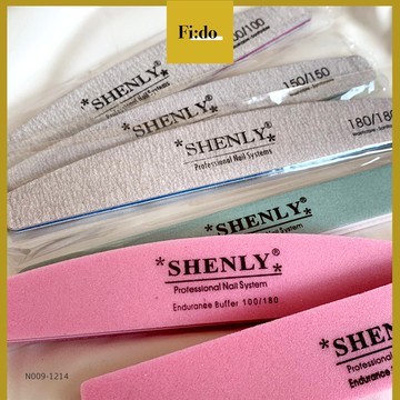 [現貨供應] Shenly 鑫儷 半月形磨棒 海綿拋 魔術拋光棒 磨板 拋光條 美甲工具