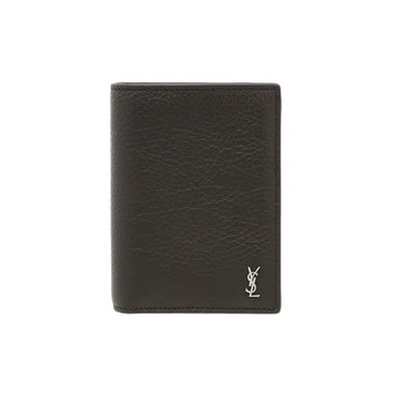 SAINT LAURENT 847958 TINY LOGO CASSANDRE 卡包錢包短夾短款錢包